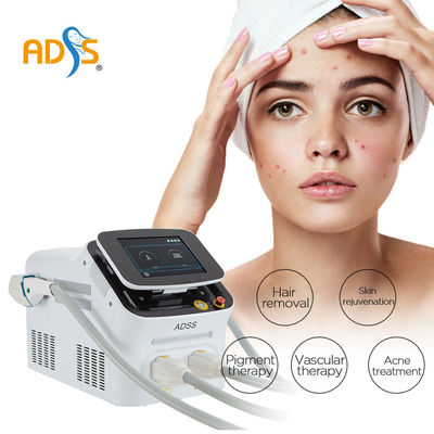 Máy tẩy lông IPL cầm tay mạnh mẽ Loại bỏ nếp nhăn Kích thước điểm 10 * 50mm