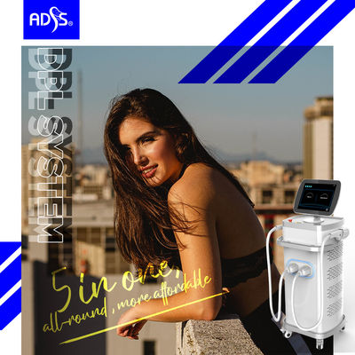 Máy IPL đa chức năng 2 tay cầm, Máy tẩy lông bằng laser OPT SHR