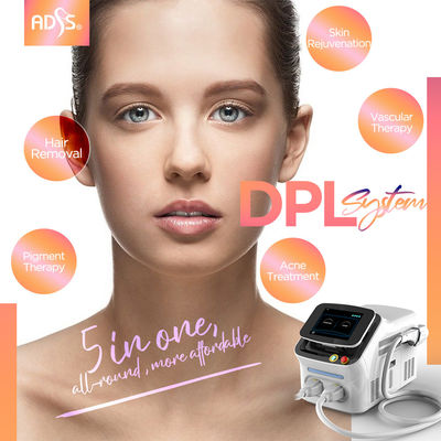 Máy trẻ hóa da IPL DPL, Máy loại bỏ mạch máu bằng laser 4000W