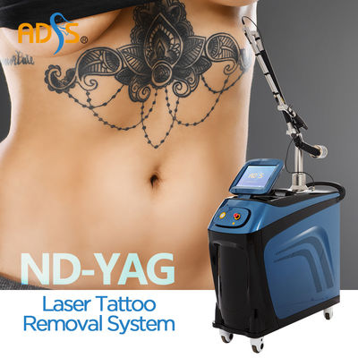 Máy xóa sắc tố bằng laser Máy xóa hình xăm vĩnh viễn 532nm 1064nm