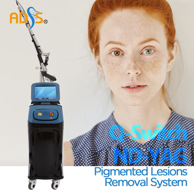 Q Switched Nd Yag Laser Pico Laser Máy xóa hình xăm 1064nm 532nm