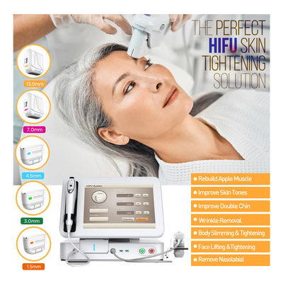 Máy chống nhăn 8D 3D 4D 7D HIFU đa chức năng có tay cầm kép