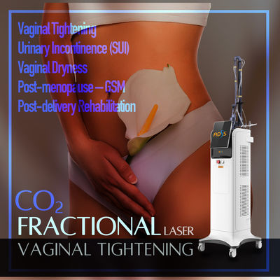 Loại bỏ vết rạn da Máy Laser CO2 Fractional Làm mát bằng không khí 10,6um / 10600nm