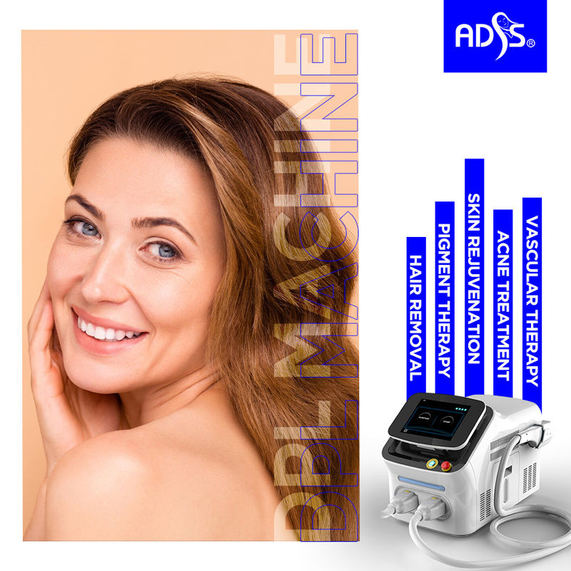Máy tẩy lông bằng laser DPL Portable Q Switched ND YAG để loại bỏ mụn trứng cá